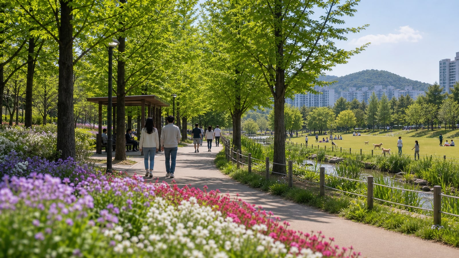 청주 문암생태공원, 연 60만 명 찾는 도심 힐링 명소로 자리매김